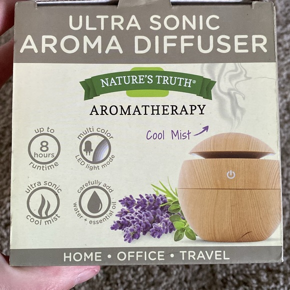 🆕NATURES TRUTH: Ultra Sonic Aroma Diffuser with USB connection/adapter - Picture 3 of 9